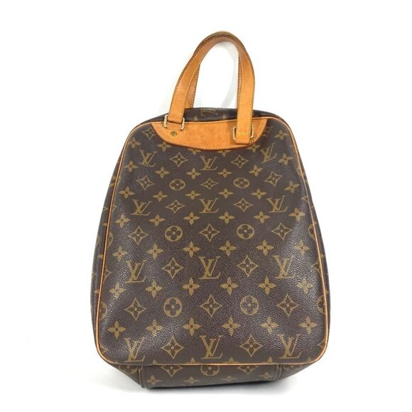 LOUIS VUITTON Authentic Brown Monogram Canvas Tote Bag - Picture 2 of 14